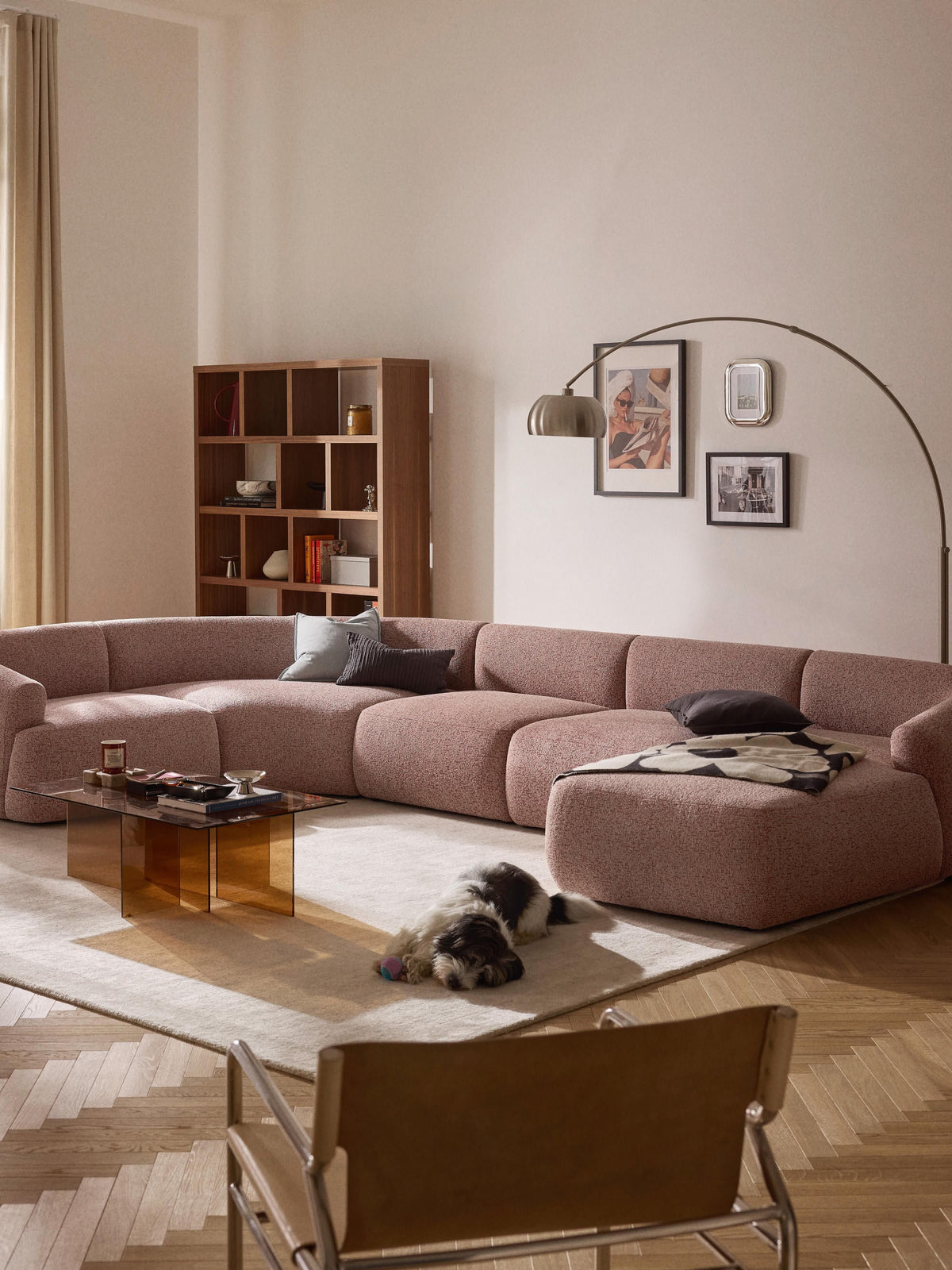 Sofia XL Modular Bouclé Sofa