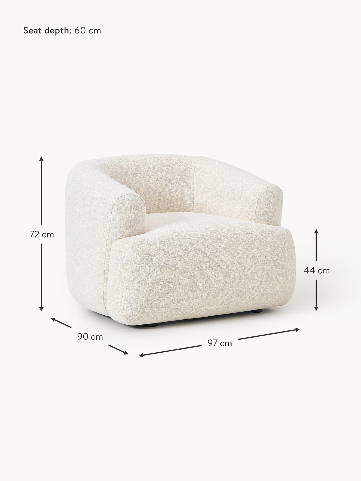 Sofia Bouclé Armchair