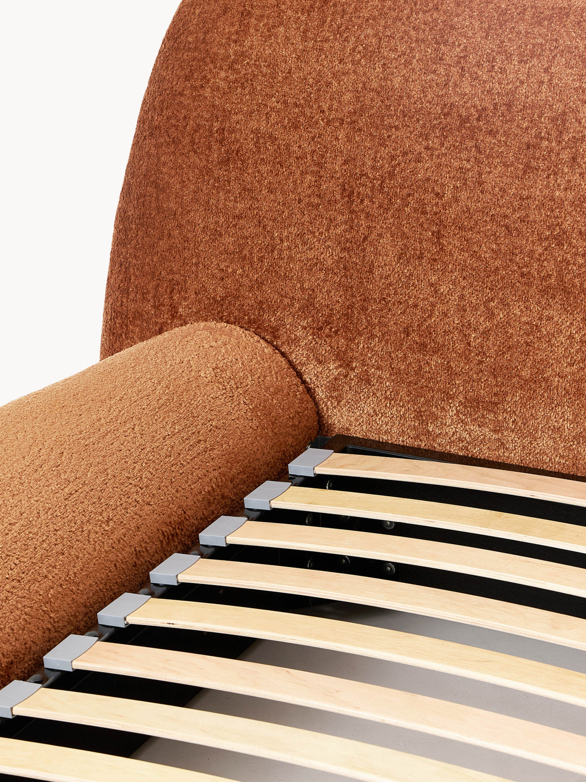 Wolke Upholstered Teddy Bouclé Bed