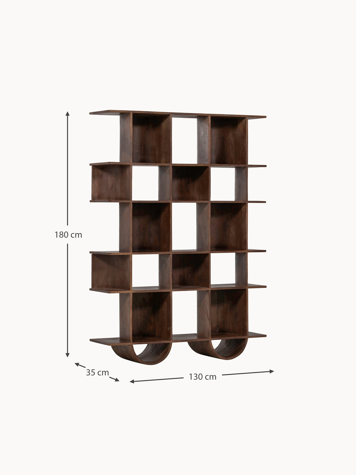 Sinne Mango Wood Shelving Unit