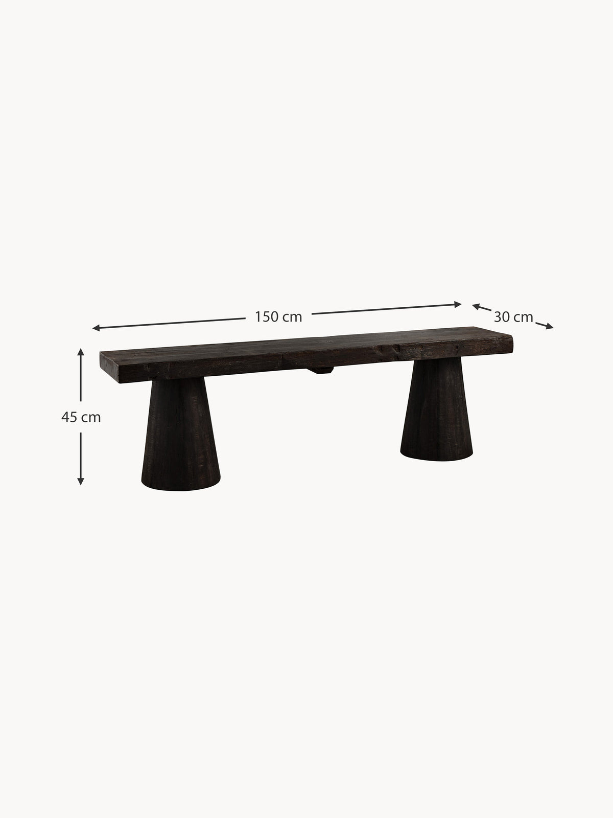 Clyde Mango Wood Bench