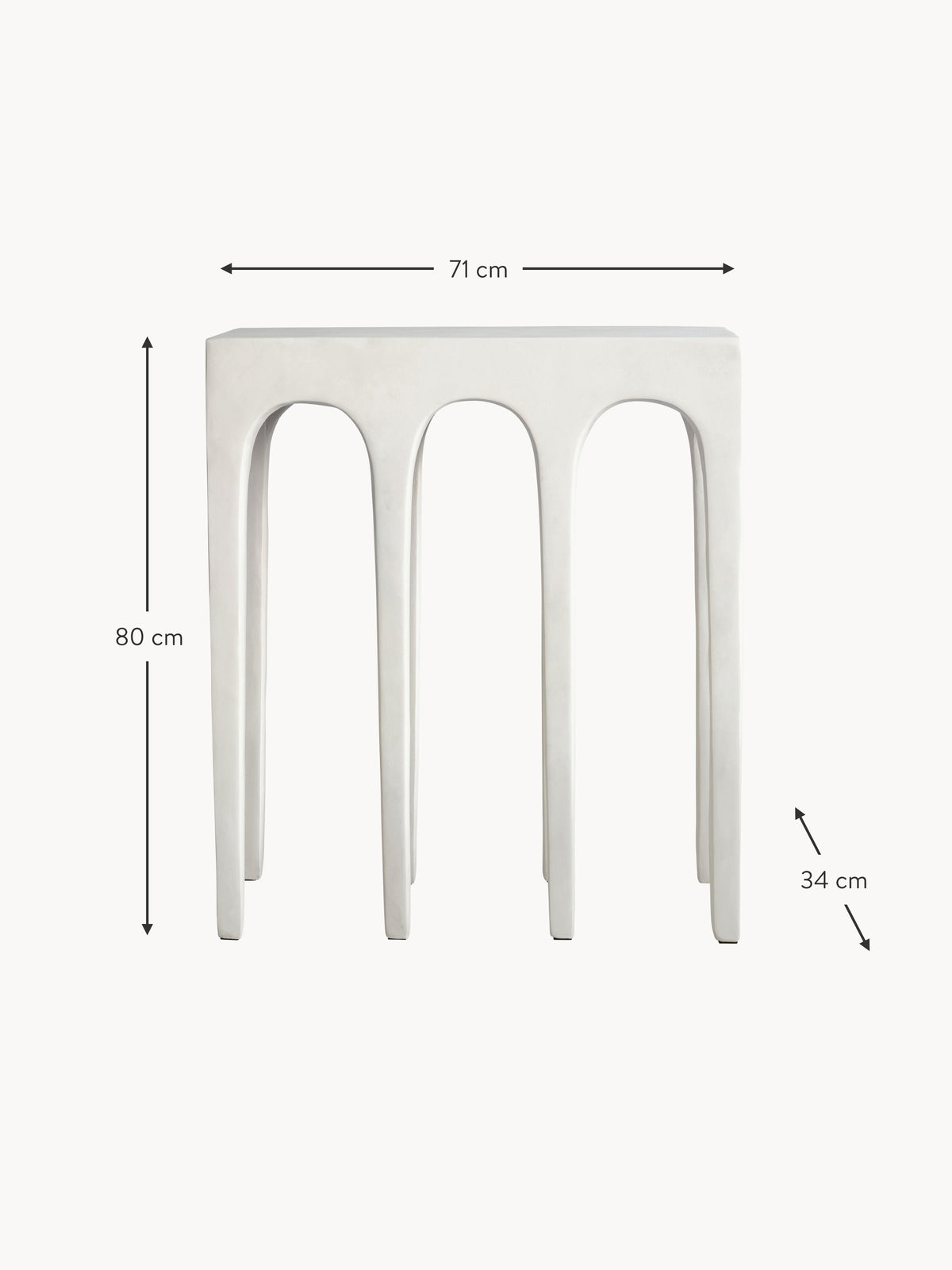 Bow Handmade Console Table