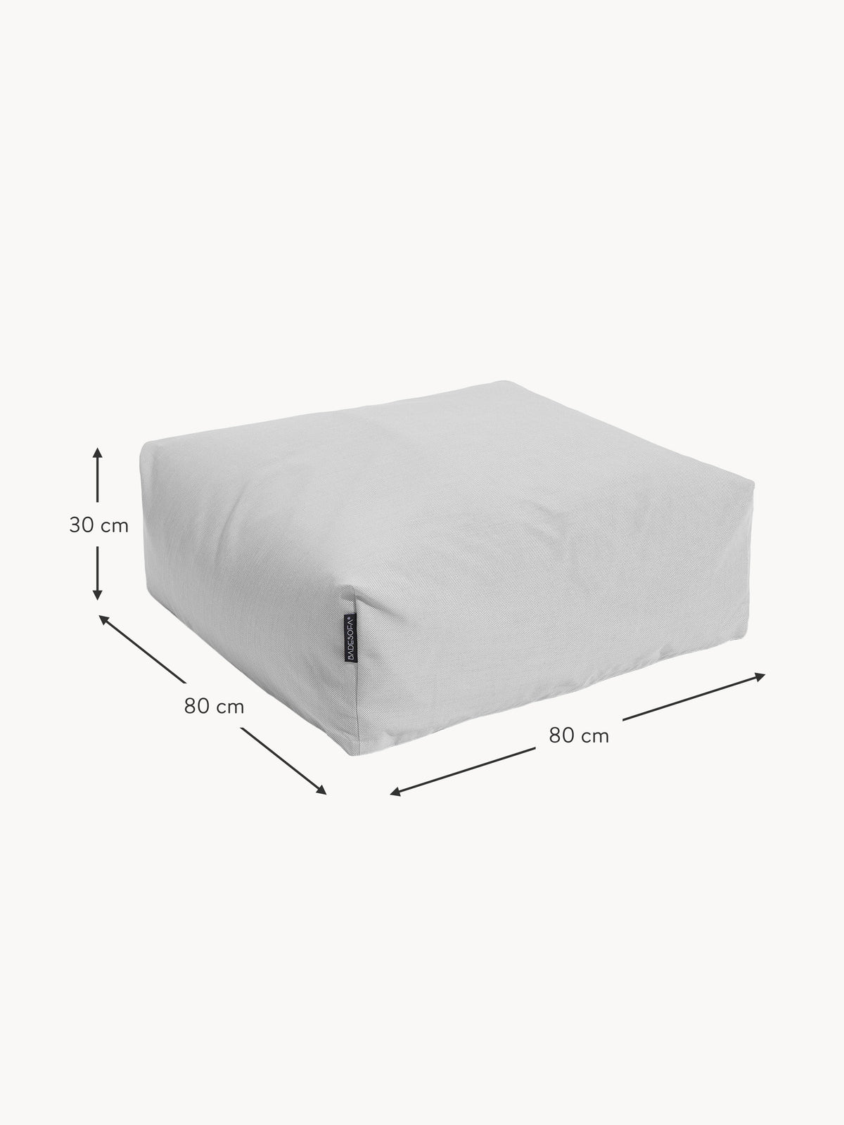 Large Outdoor Pouf
