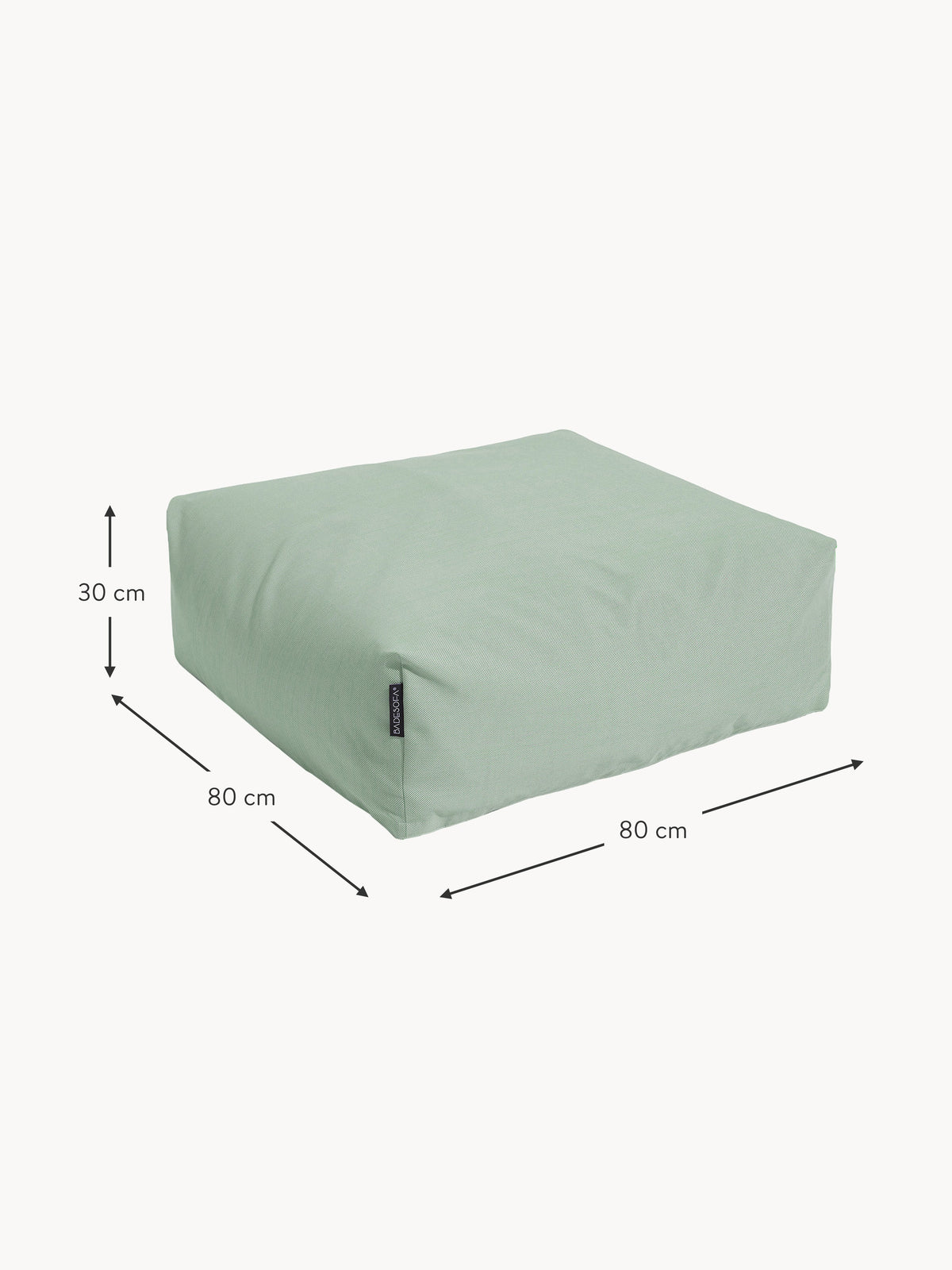 Large Outdoor Pouf