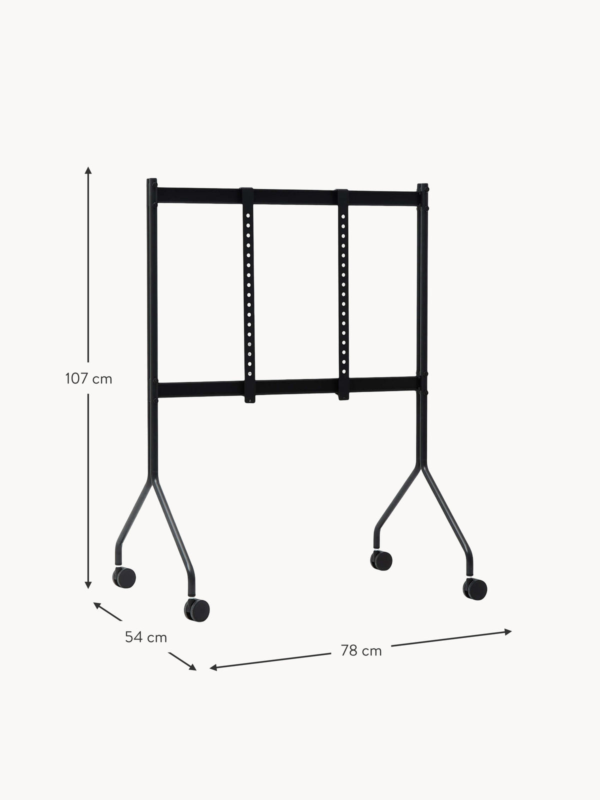 TV Stand Moon Rollin' with Wheels