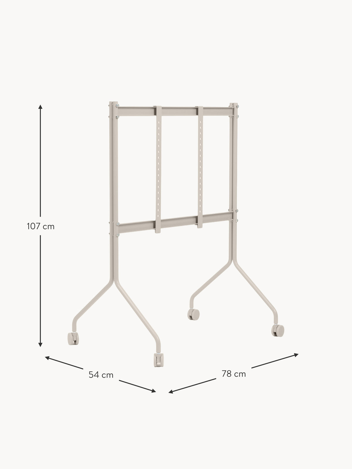 TV Stand Moon Rollin' with Wheels