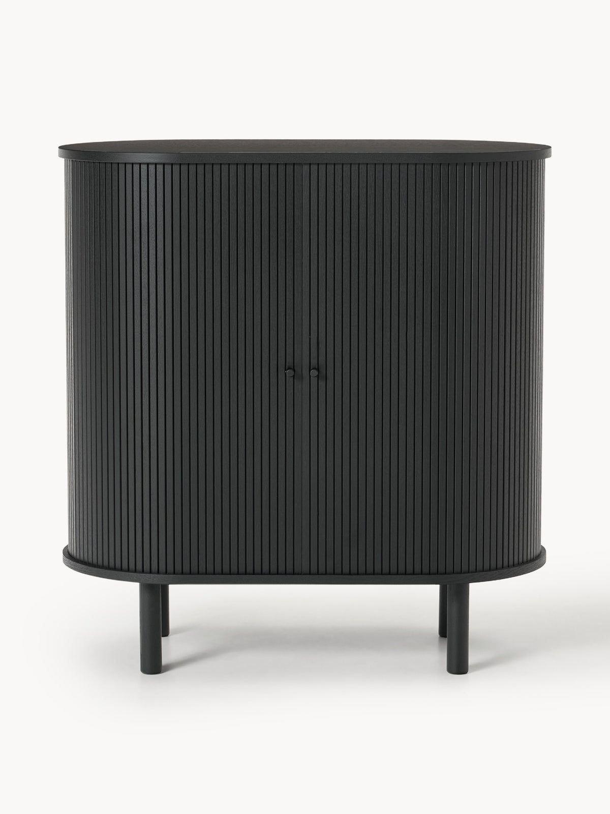 Calary Bar Cabinet with Fluted Front