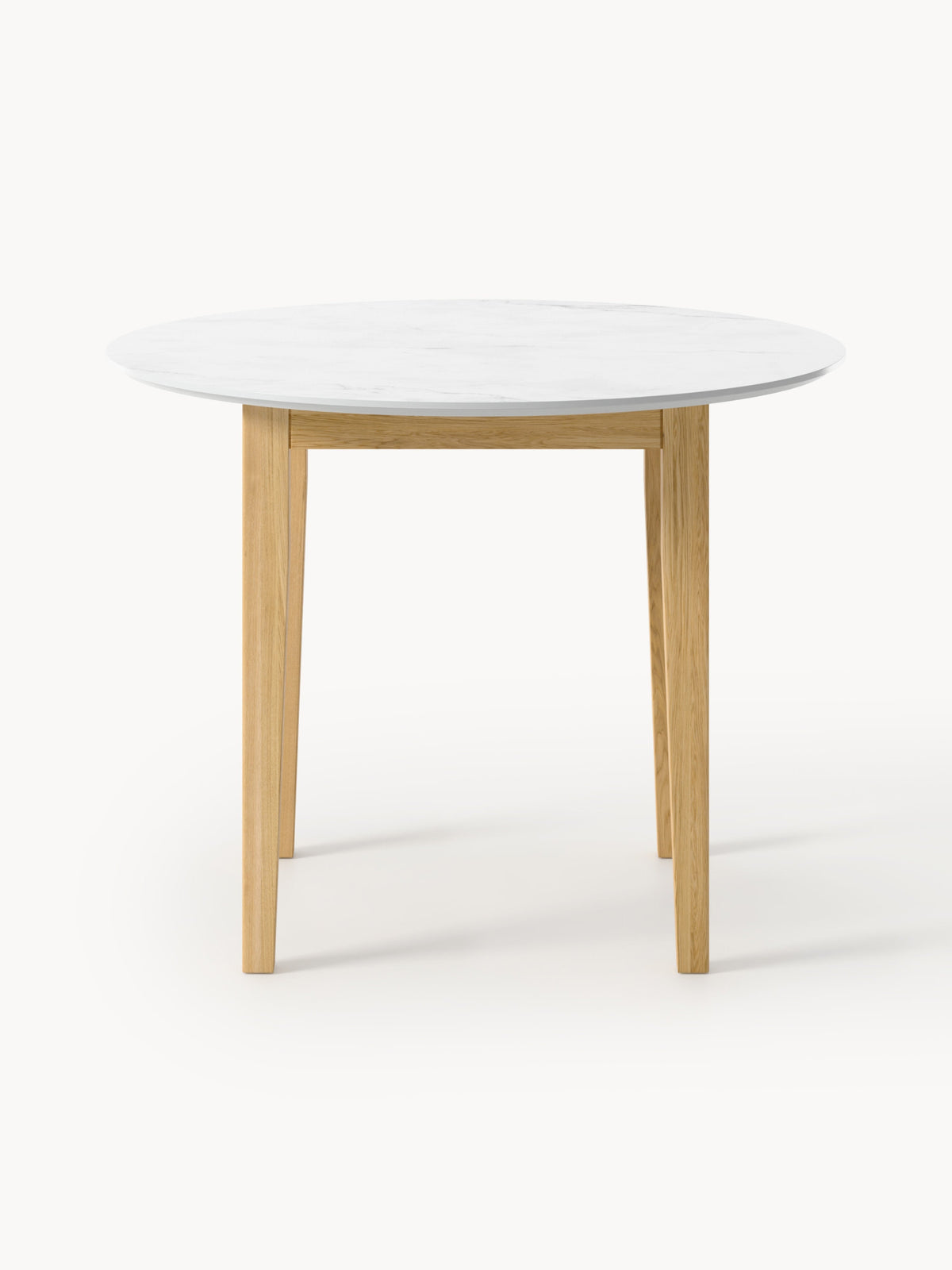 Jackson Round Marble Effect Dining Table, in various sizes