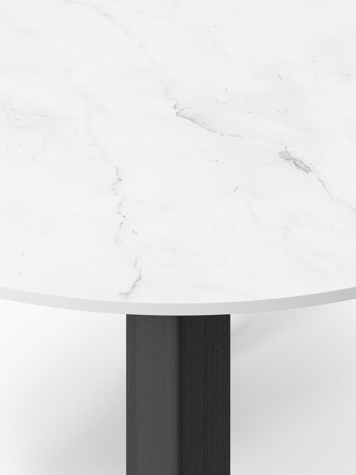 Jackson Round Marble Effect Dining Table, in various sizes