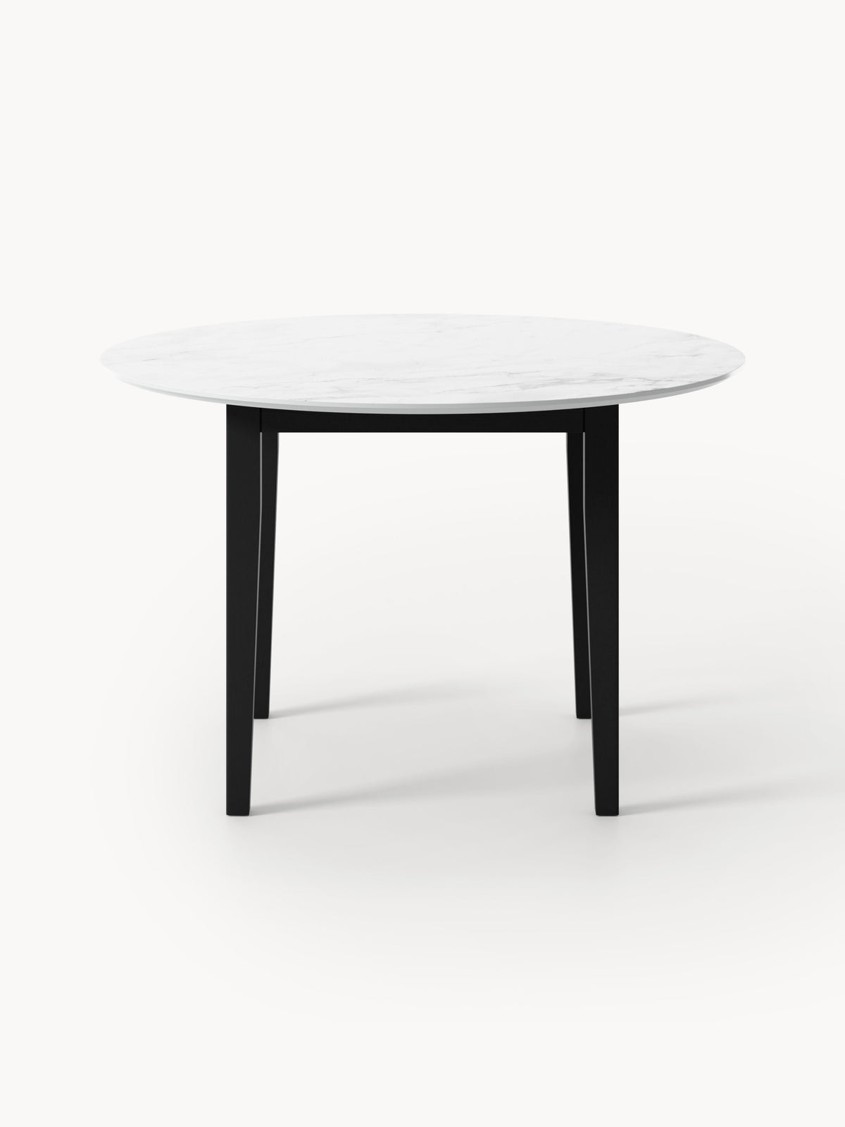 Jackson Round Marble Effect Dining Table, in various sizes