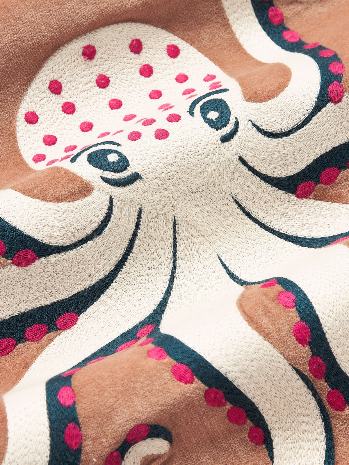 Triton Cushion Cover with Fringes